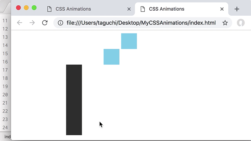 cssアニメーション